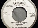 HEAR IT 60's Doo-Wop Promo 45 rpm The Hollywood Flames 