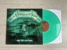 METALLICA LTD GREEN COVER RIDE THE LIGHTNING LP VINYL BERNETT RARE