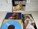 sabrina carpenter short n sweet blue vinyl with signed insert and poster *READ*