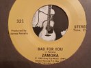 ZAMORA - Cholo / Bad For You -  Private Press Dereck 7
