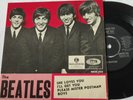 Mega rare The Beatles EP She Loves You Parlophone GEOS 223 Sweden Exc+/VG++
