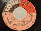 Barbara West - Congratulations Baby. Northern Soul 45