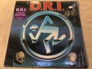 D.R.I. Crossover 1987 1st Press  Death Records Thrash LP EX/MT In Shrink w Hype
