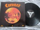 Coroner:  R.I.P.    1987 German  1st Press   LP EX/EX
