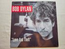 BOB DYLAN Love and Theft US 2LP 2001 ORIGINAL inner sleeves w/RARE RECORD FLAT