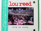 LOU REED LIVE IN ITALY RCA RPL3046 Japan VINYL LP