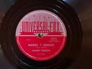 Universal-Fox 100 James Tisdom LAST AFFAIR BLUES   Texas Blues 78 rpm  E
