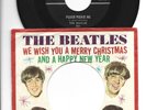 ROCK  45 - WITH BEATLES  CHRISTMAS PICTURE SLEEVE - PLEASE -HEAR -1964 VEE JAY