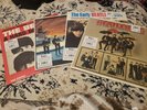 4 Bundle THE EARLY BEATLES-BEATLES 65'-SOMETHING NEW- A HARD DAYS NIGHT VINYLS