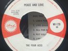 (SWING LOW) SWEET CHARIOT / PEACE AND LOVE - THE FOUR ACES (Orig UK 1965 ISLAND)