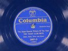 78 RPM -- Yacht Club Boys (+ Benny Goodman), Columbia 2887 blue wax,  EE- Jazz