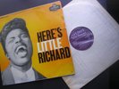 LITTLE RICHARD - Here's Little Richard - orig 1957 UK London 1st Red Print Cover