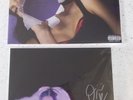 Olivia Rodrigo Guts Spilled & Signed Art Card - Splatter Vinyl