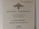 PHILIPS 00412 Arthur Grumiaux Clara Haskil Beethoven Sonatas 7 & 10  EX+