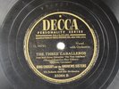 Vintage The Three Caballeros - Walt Disney 78 RPM Decca - Bing Crosby L2E
