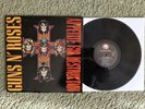 Guns N' Roses -Appetite For Destruction - NM/EX 1987 Hard Rock Geffen Sleeve 1ST
