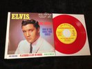 ELVIS PRESLEY 45 PROMO- KING OF THE WHOLE WIDE WORLD RED VINYL 20th Anniversary