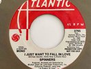 Modern Soul 45 SPINNERS I Just Want To Fall In Love Atlantic NM Promo HEAR