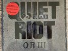 QUIET RIOT QR III Vinyl LP W/ Hype Pasha Records 1st PRESS 1986 Stereo Tested Ex