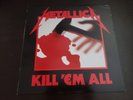 Metallica Kill 'Em All Orig Japan Nexus Translucent Brown Vinyl LP VPI Near Mint