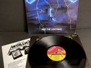 Rare  UK 1986 Pressing  Metallica   Ride The Lightning Vinyl LP  Merch Form