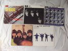 BEATLES 1960s Y&B MONO UK PRESS x 5 PLEASE ME WITH FOR SALE HARD DAYS NIGHT HELP