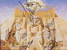 Iron Maiden ''Powerslave'' LP 1984, FULLY SIGNED by the band