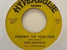 Psych Drum Break 45 FRED HOFFMAN Starving For Your Love/Indian Blues Hyperbolic