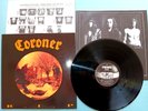 CORONER RIP  1987 NOISE N0075 1st PRESS VINYL LP METAL THRASH
