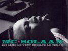 MC Solaar - Qui Sème Le Vent Récolte Le Tempo (Transparent Vinyl LP  - EU) NEW