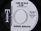 Northern Soul 45 BARBARA MIDDLETON Come On Back To Me TANGERINE NM promo HEAR a