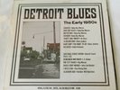 Various Detroit Blues The Early 1950s Lp 1966 Original + SHRINK VG+/VG+