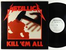 Metallica - Kill 'Em All LP - Megaforce OG Press VG+