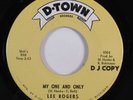Northern Soul 45 LEE ROGERS My One and Only D-TOWN NM promo HEAR a