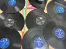 8 x ELVIS PRESLEY HMV 78 rpm SHELLAC RECORDS untested rock n roll classics