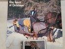 RAY CHARLES Spirit Of Christmas 1985 LP Columbia RARE LP Out Of Print With CD