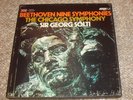 Beethoven Nine Symphonies. Chicago Symphony & Georg Solti. 9 LP Record Box Set
