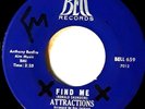 northern soul    ATTRACTIONS    Find Me / Destination You   BELL 659   M-