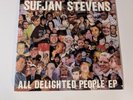 Sufjan Stevens All Delighted People EP Vinyl Record NM 2015 Reissue