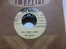 BOB LUMAN ALL NIGHT LONG & RED CADILLAC BLACK MUSTACHE   ROCKABILLY  NM 45