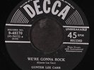 GUNTER LEE CARR: we're gonna rock / yesterday DECCA 7