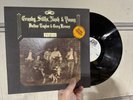 CROSBY STILLS NASH YOUNG  DEJA VU 1ST PRESSING WHITE LABEL PROMO LP VINYL MONO