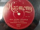 1920s Pre War Jazz Blue Grass Foot Warmers Old Folks Shuffle Harmony E- 78 RPM