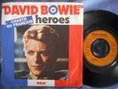DAVID BOWIE Heroes 45 PICTURE SLEEVE 7   FRANCE Free Postage OZ