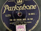 Scott Wood and His Band - The Ice Cream Man 78 RPM UK 1930s VG+ Scarce Pre War