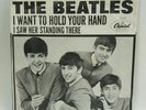 BEATLES 1964 ORIG. I WANT TO HOLD YOUR HAND 45 / SLEEVE CAPITOL SWIRL 5112