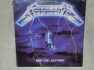 Metallica Ride The Lightning 1st Elektra Press w/ inner sleeve. Vinyl Megaforce