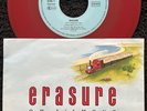 Erasure – Oh L'amour 7'' RED VINYL IMPORT 1986 CLEANED/TESTED NM/NM VIDEO CLIP