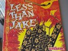 rare 1st LESS THAN JAKE - Anthem Vinyl LP ORANGE Fire 2020 Smartpunk Punk Ska