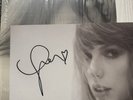 HEART SIGNED TAYLOR SWIFT TORTURED POETS VINYL THE MANUSCRIPT IN HAND